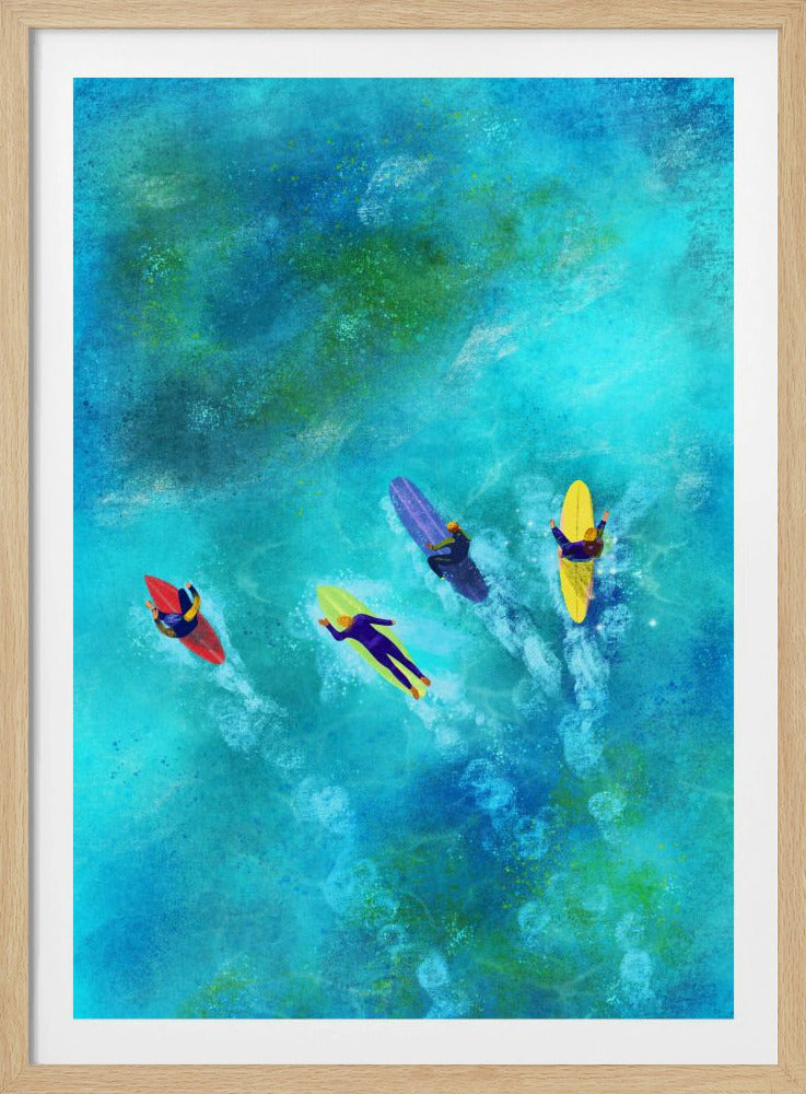 Surfer Dudes | Poster