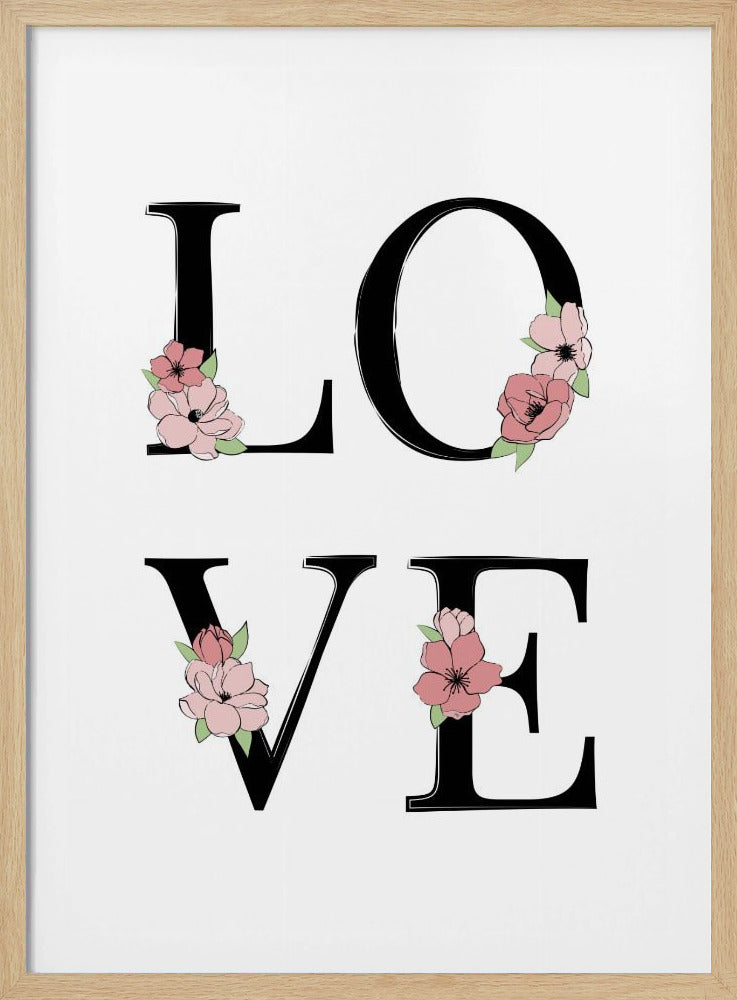 Floral Love Bloom | Poster