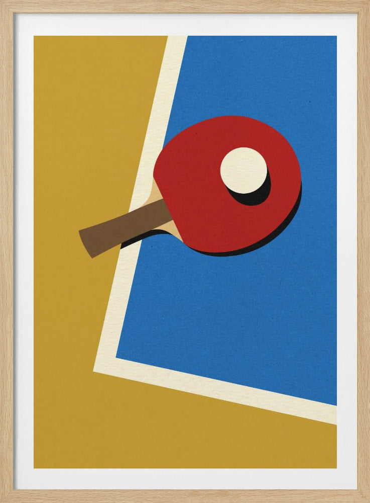 Table Tennis Team Red | Poster