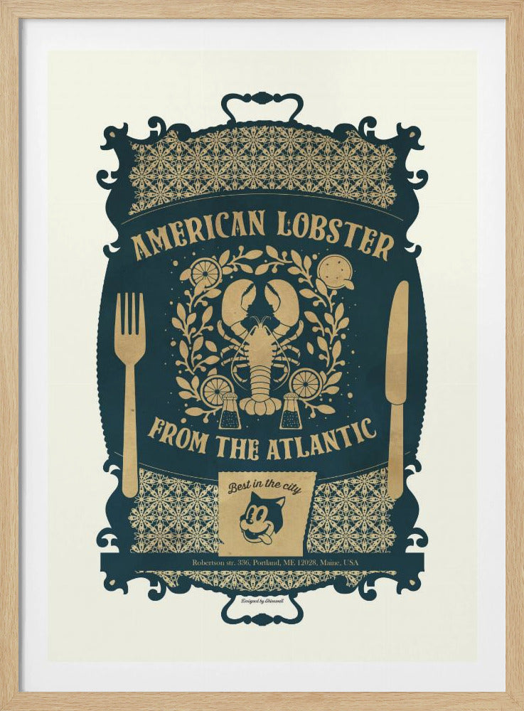 Lobster Baroque Print | Poster