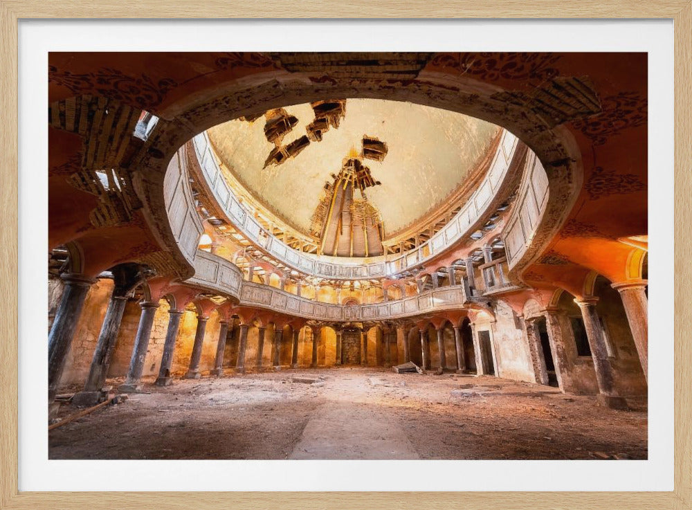 Round Chapel in Decay | Poster