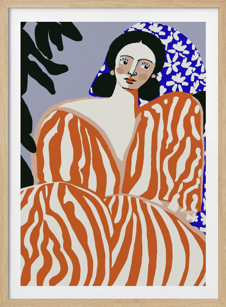 Zebra Elegance | Poster