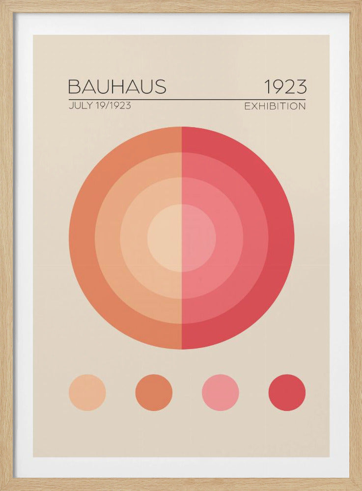 Bauhaus Circles | Poster