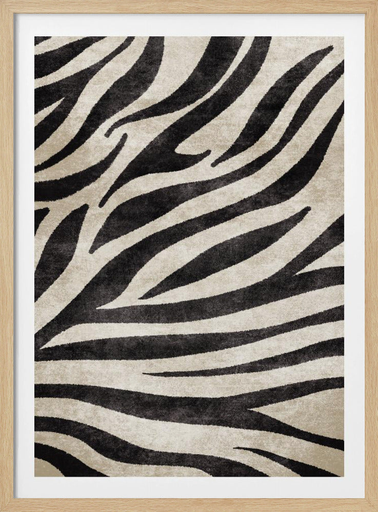 Zebra Stripes Dance | Poster