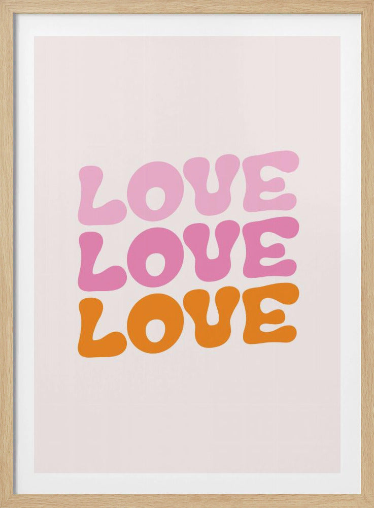 Retro Love | Poster
