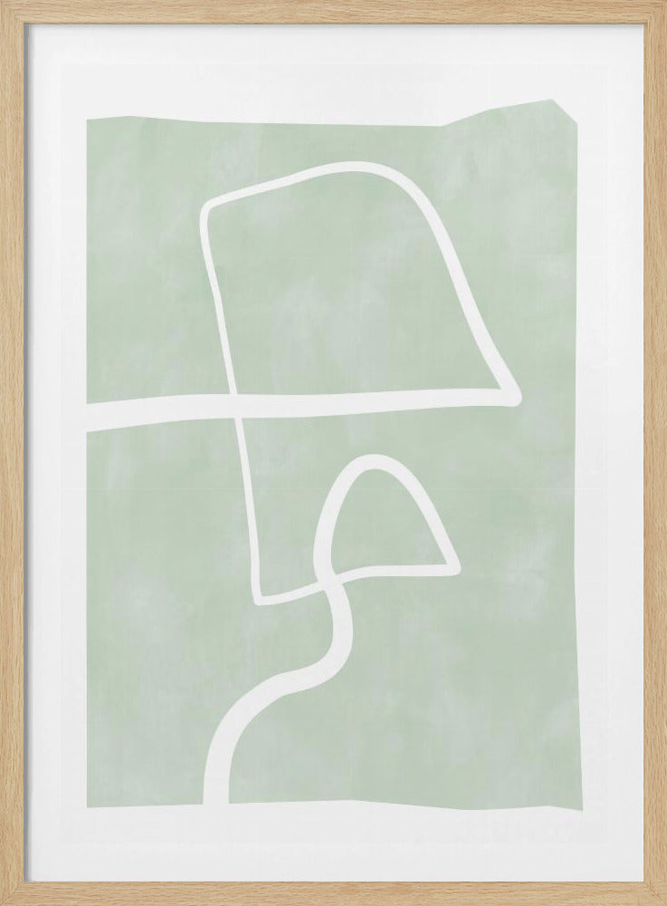 Gentle Curves Maze | Poster