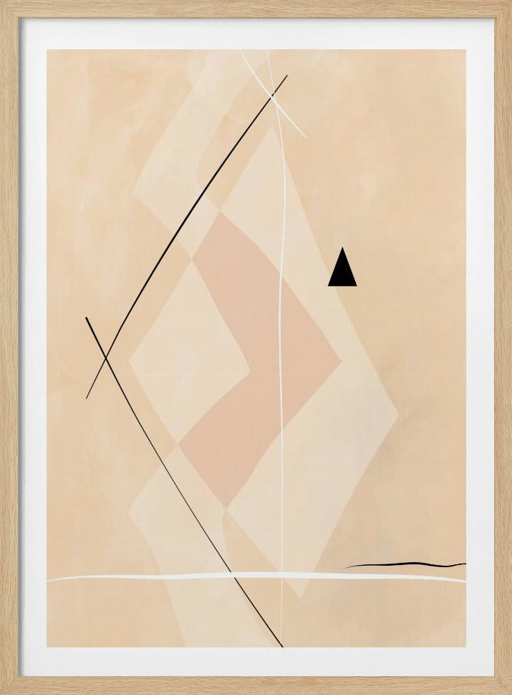 Geometric Shapes And Intersecting Lines | Poster