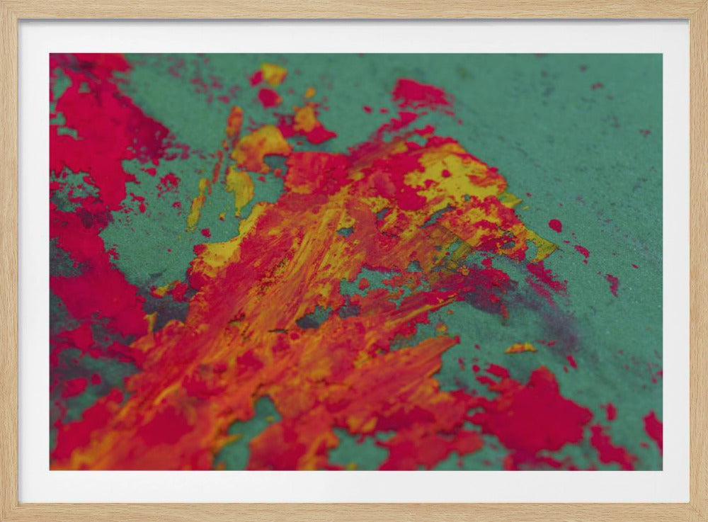 colored paints | Poster