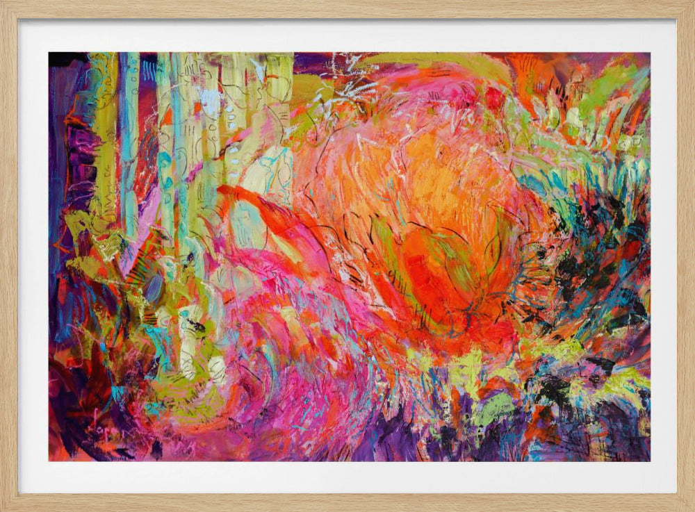 Vivid Petal Whispers | Poster