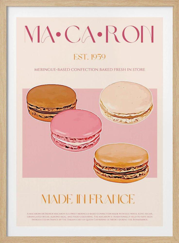 French Macaron Delight | Poster