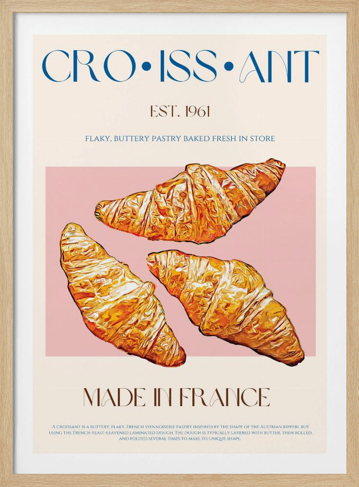 Flaky French Delight | Poster