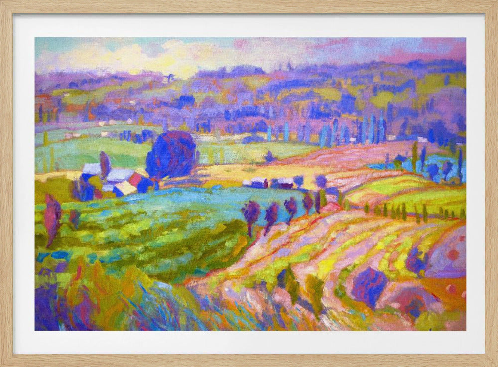 Vibrant Countryside | Poster