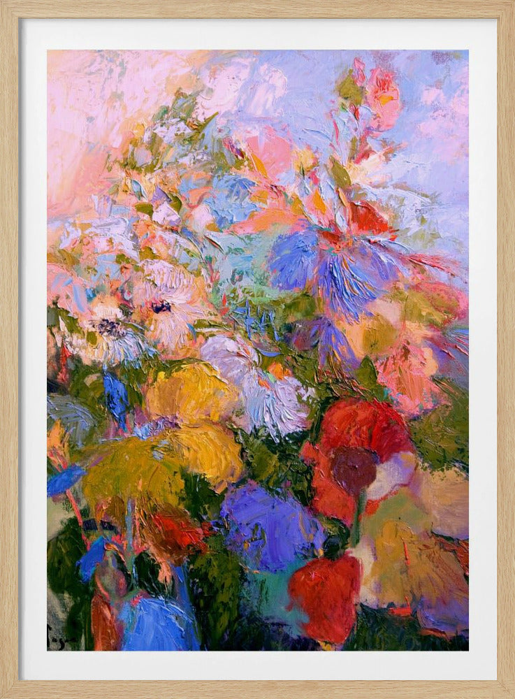 Vivid Colors And Delicate Petals | Poster