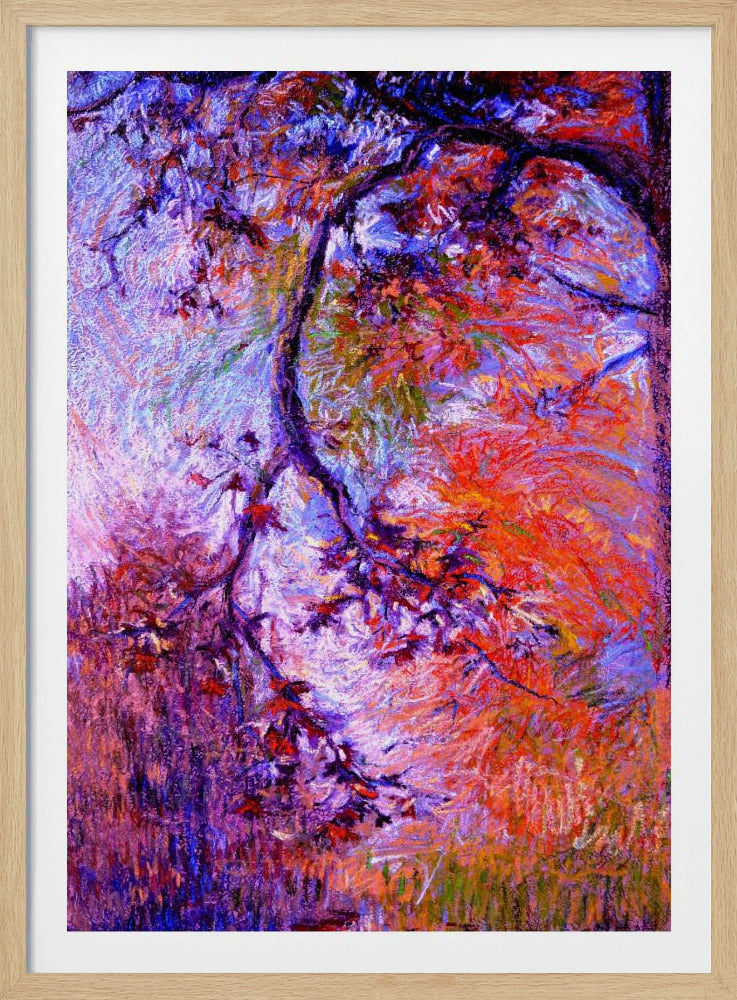 Autumn Branches Blaze | Poster