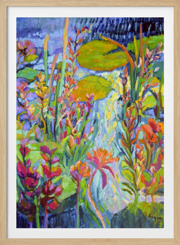 Vibrant Garden Path | Poster