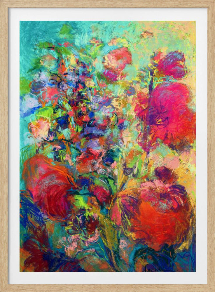 Vibrant Floral Dream | Poster