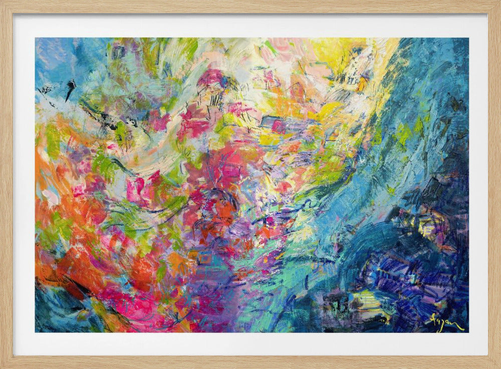 Vivid Colors And Delicate Petals | Poster