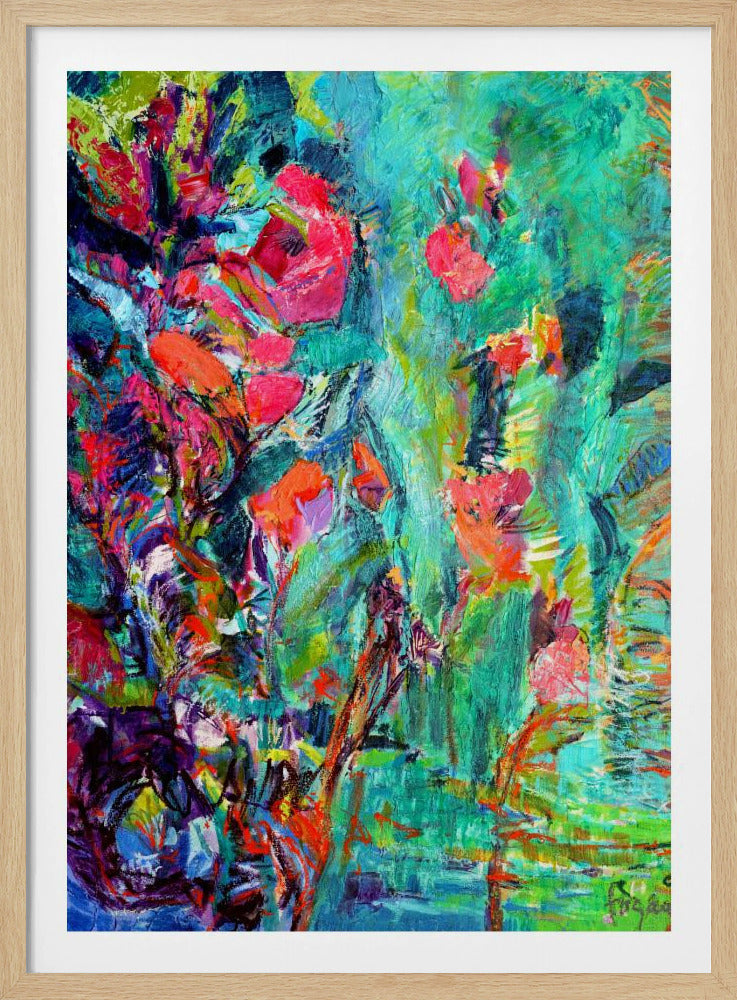 Vivid Colors And Delicate Petals | Poster