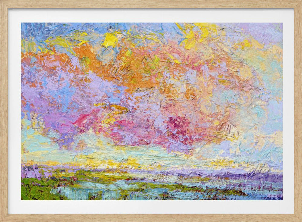 Abstract Colorful Skies | Poster