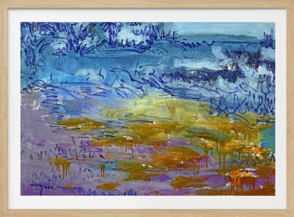 Expressionist Colorful Abstract | Poster