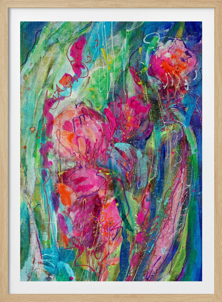 Impressionist Floral Abstract | Poster
