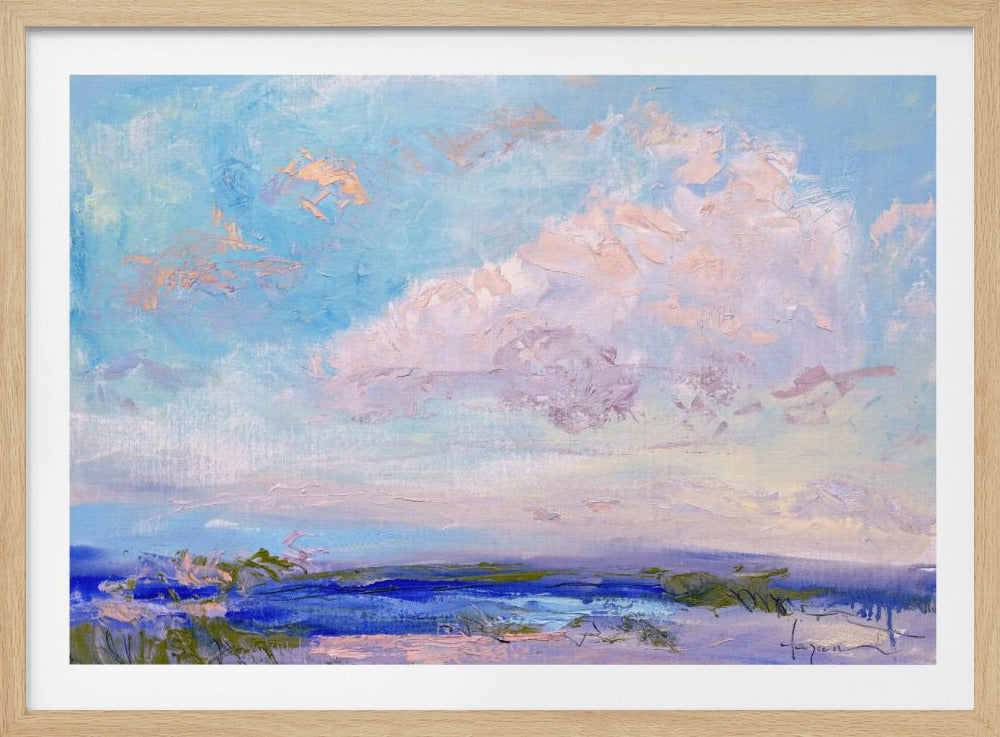 Dreamy Sky Over Sea | Poster