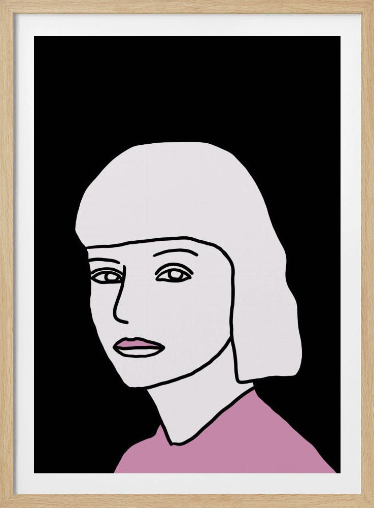 The Look in Pink and Black | Poster