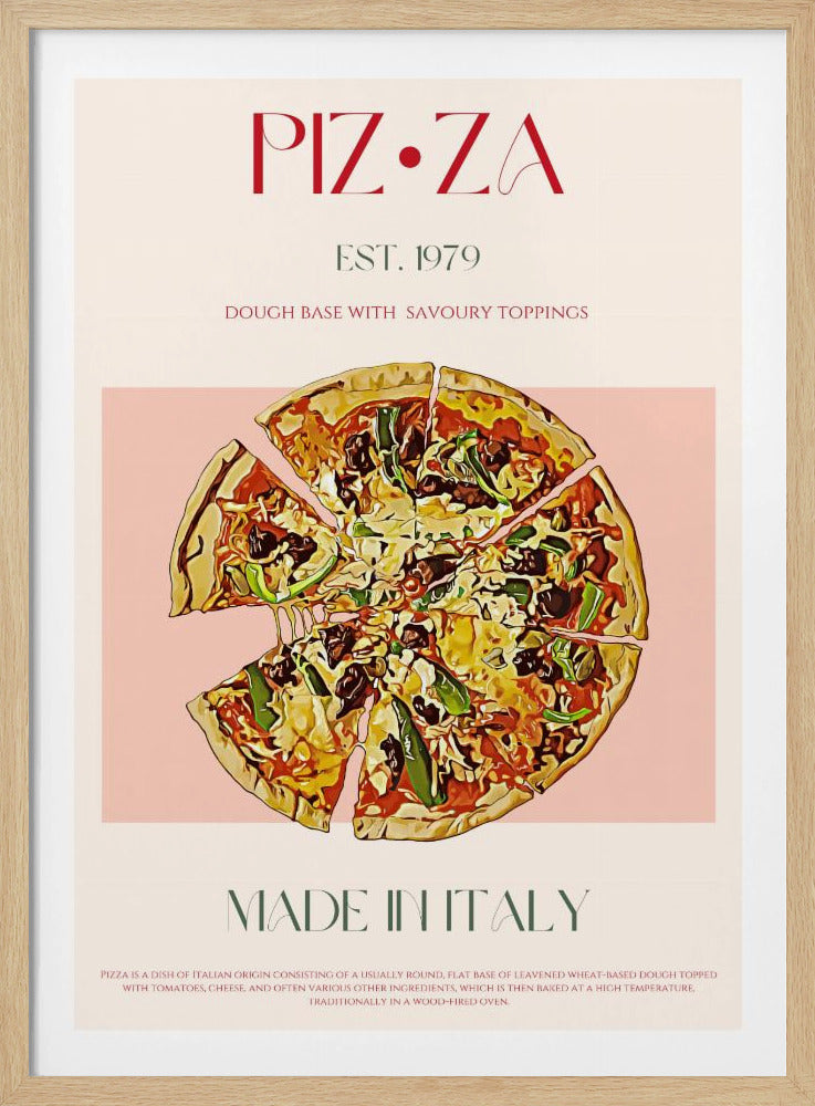 Slice of Italian Pizza | Poster