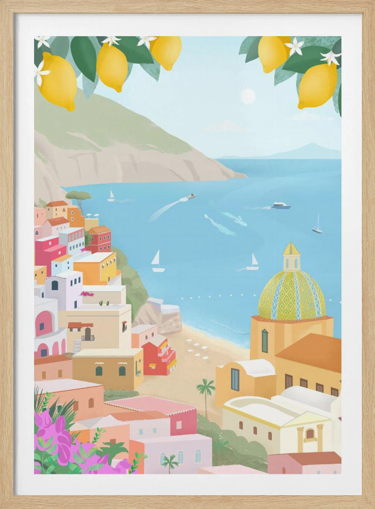 Positano, Italy | Poster