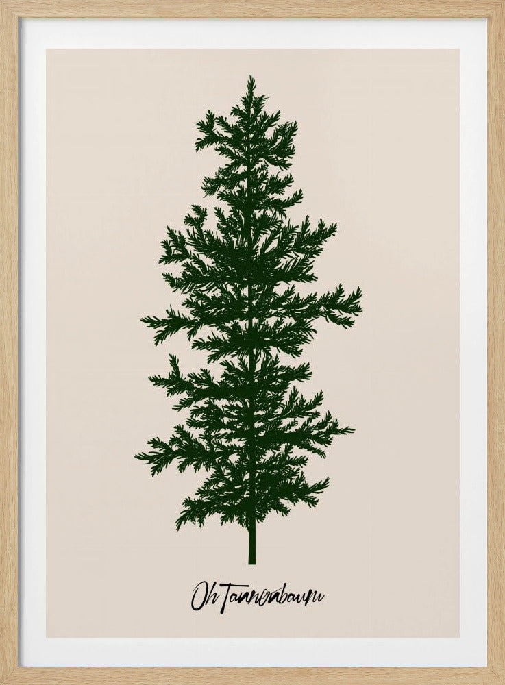 Oh Tannebaum (green) | Poster