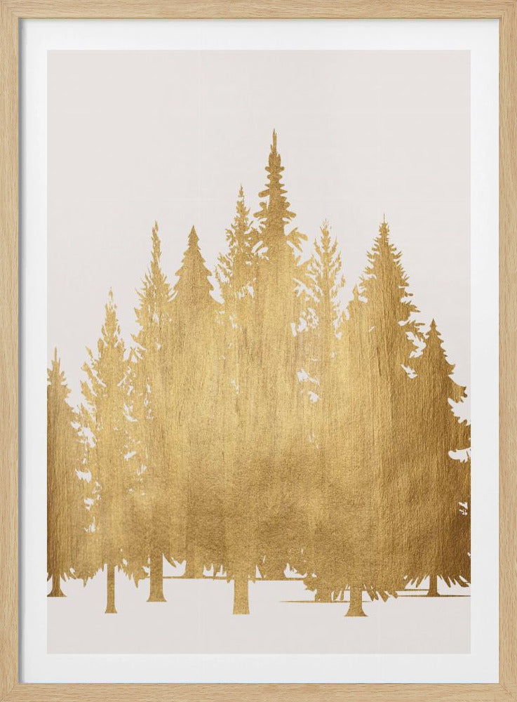 Tannenwald (gold) | Poster