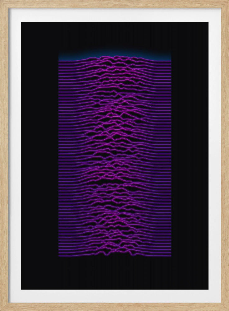 220116 Neon Waveform | Poster