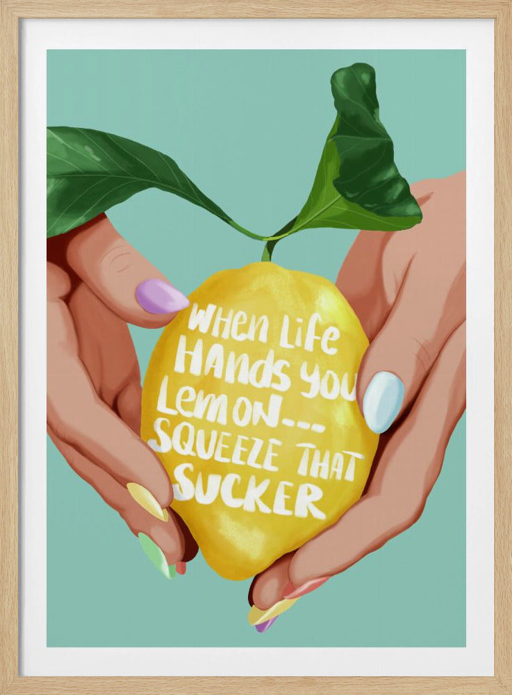 Squeeze That Lemon | Poster