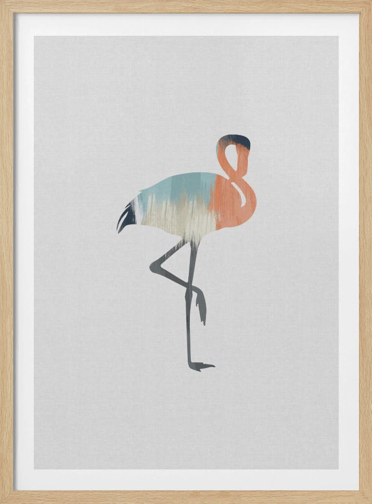 Pastel Flamingo | Poster