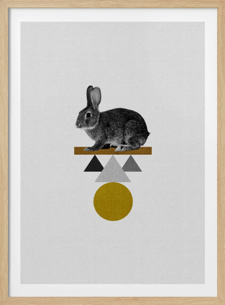 Tribal Rabbit | Poster