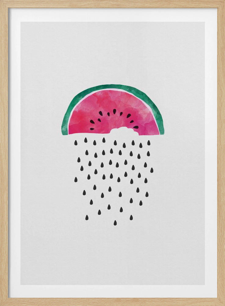Watermelon Rain | Poster