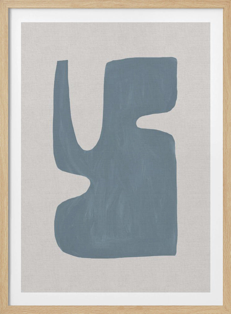 Mid Century Blue I | Poster