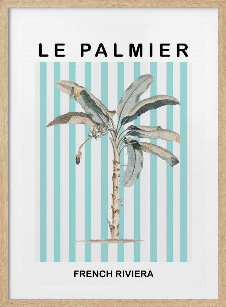 Striped Palm Tree | Poster