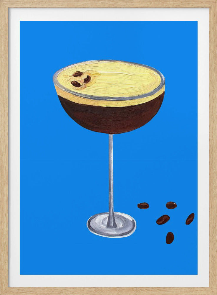 Espresso Martini Blue | Poster