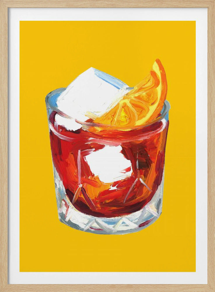 Negroni Sunshine Yellow | Poster