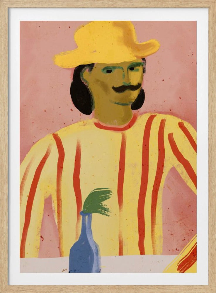 Striped Reflection | Poster