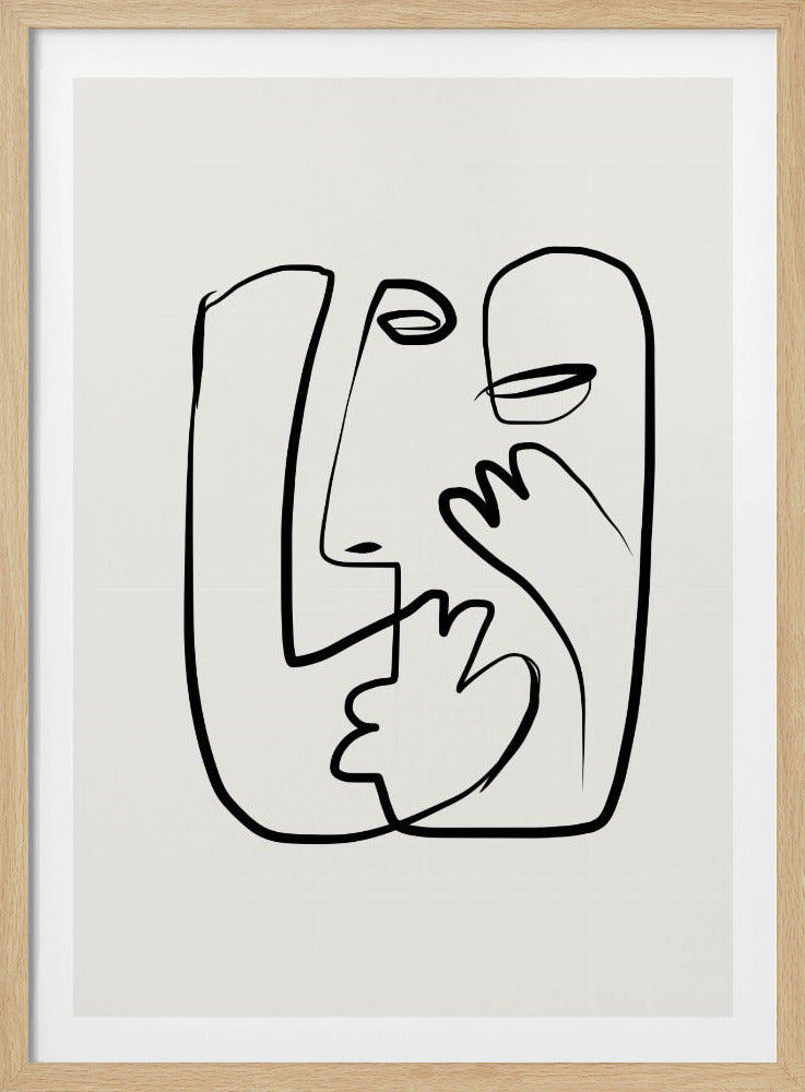 Whimsical Faces | Poster