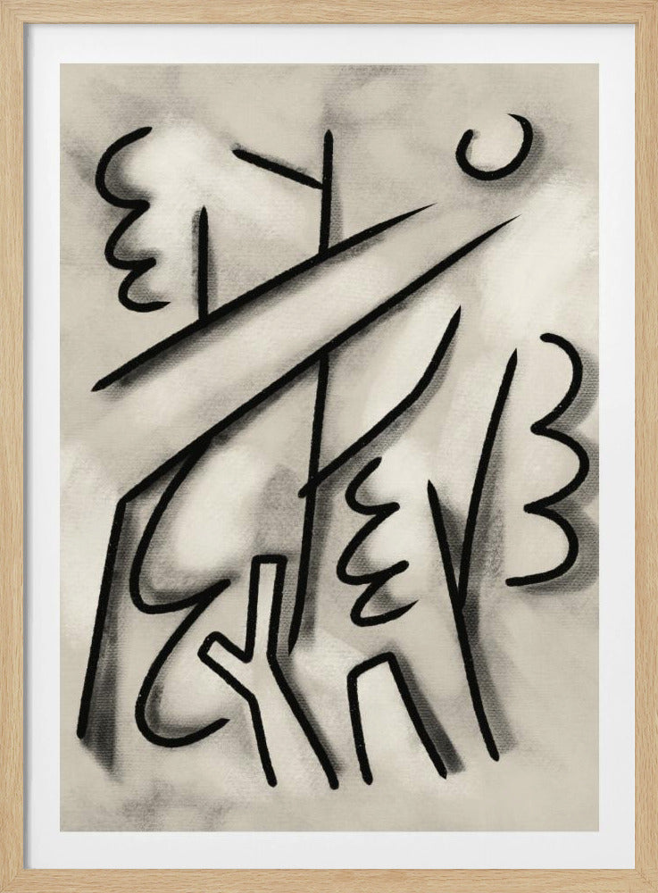 Bold Black Lines | Poster