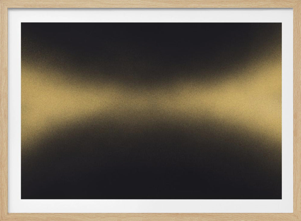 Golden Horizon Waves | Poster