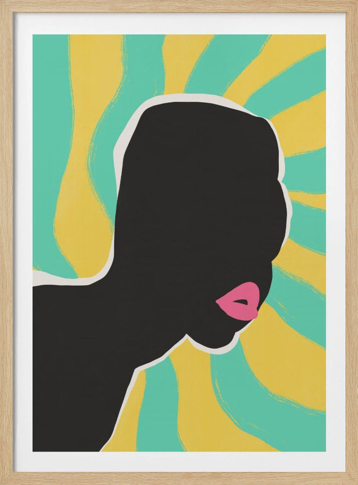 Anonymous Portrait In Summer | Poster