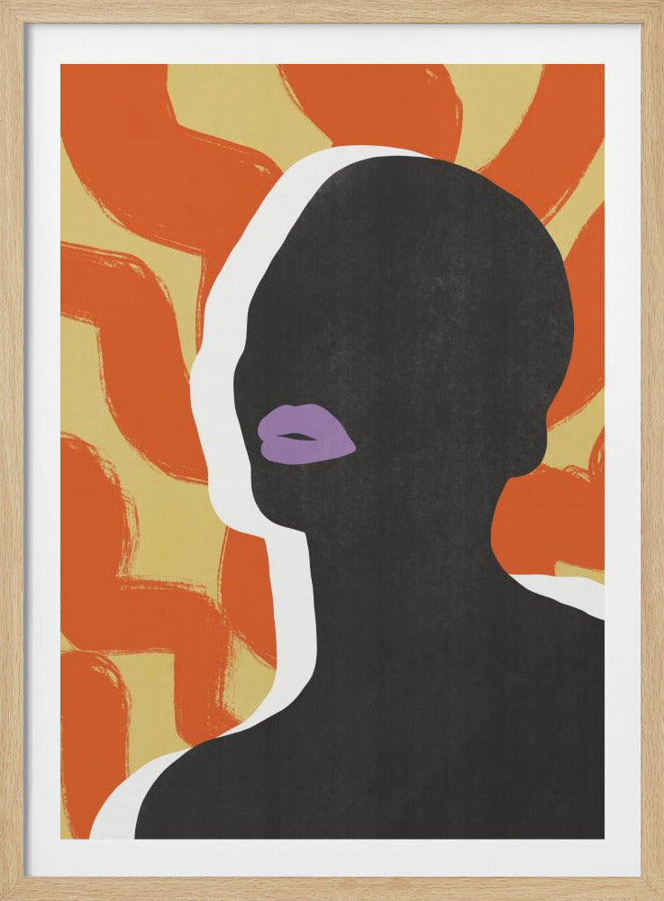 Anonymous Portrait In the Sun | Poster