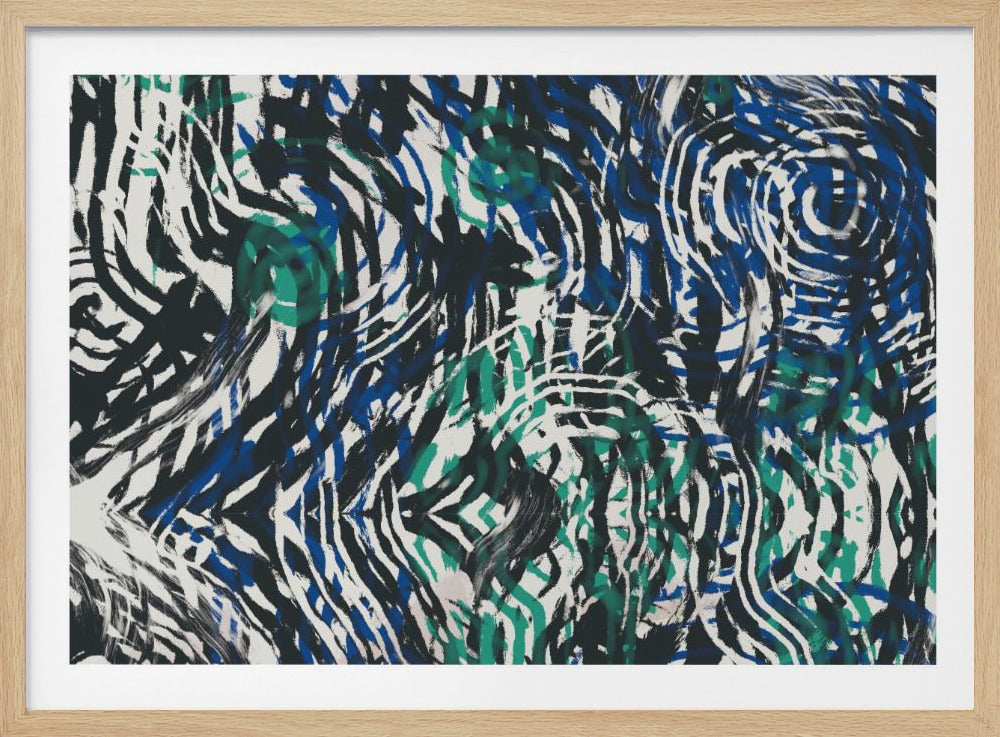 Swirling Maze | Poster