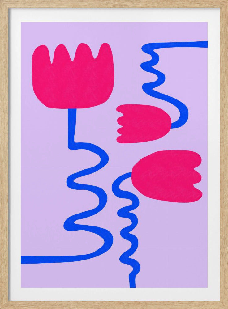 Crimson Blooms | Poster