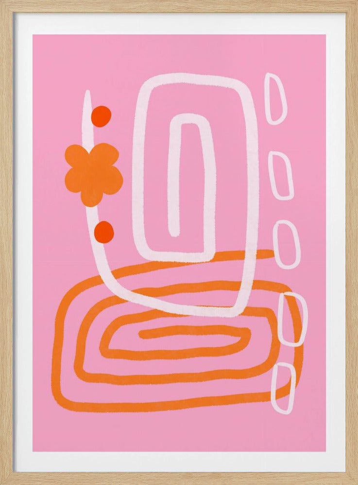 Spiral Bloomscape | Poster