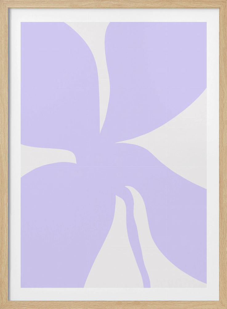 Lavender Bloom Twist | Poster